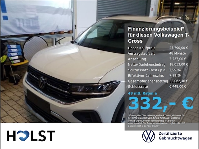 Volkswagen T-Cross 1.0 TSI IQ.Drive Life