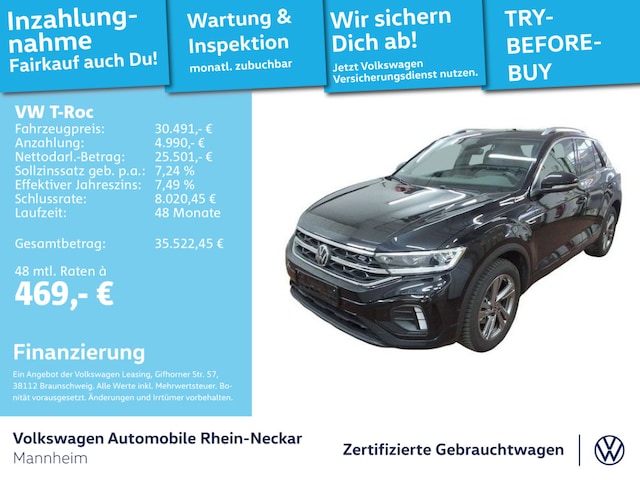 Volkswagen T-Roc 1.5 TSI DSG Plus R-Line