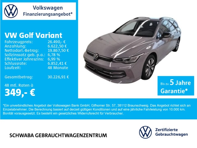 Volkswagen Golf 1.5 TSI Variant