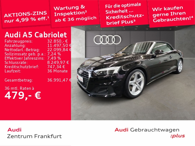 Audi A5 35 TFSI Cabriolet S-Tronic
