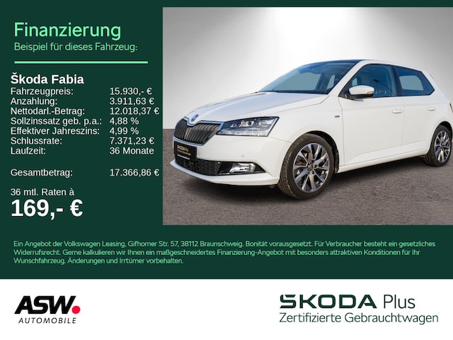 Skoda Fabia 1.0 TSI Clever
