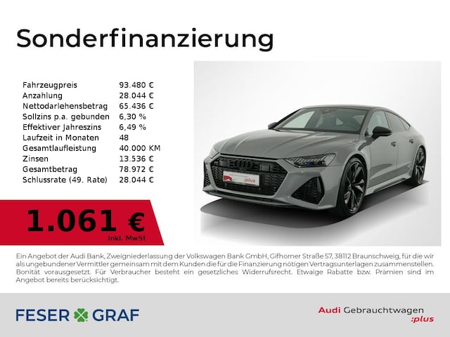Audi RS7 Quattro Sportback