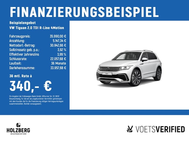 Volkswagen Tiguan 2.0 TDI 4Motion R-Line