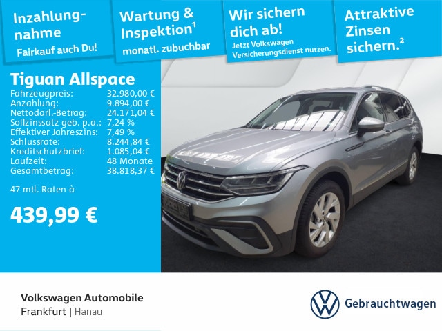 Volkswagen Tiguan 1.5 TSI ACT Allspace Life