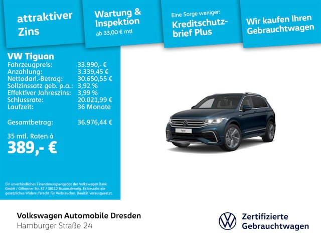 Volkswagen Tiguan 2.0 TSI DSG IQ.Drive R-Line