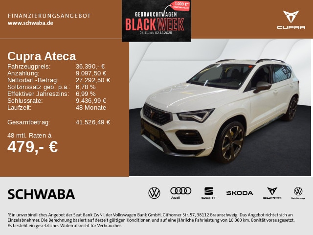 Cupra Ateca 2.0 TSI DSG