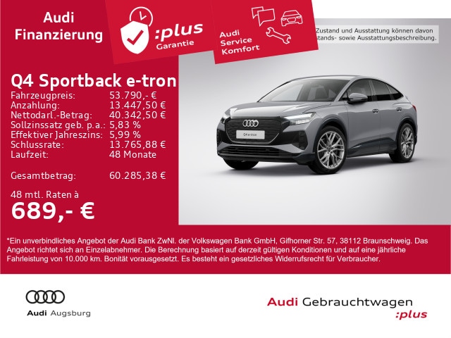 Audi Q4 e-tron Quattro Sportback