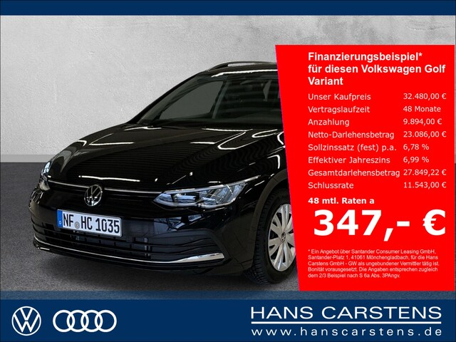 Volkswagen Golf DSG Golf VIII Life Variant