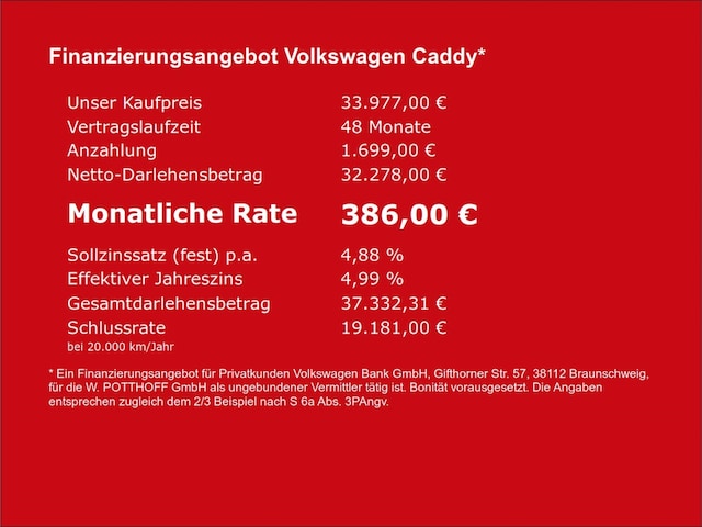Volkswagen Caddy 2.0 TDI DSG Style