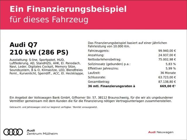 Audi Q7 50 TDI Quattro