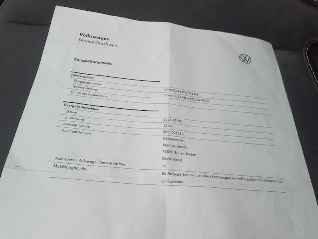 Volkswagen Tayron 1.5 eTSI