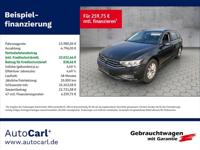 Volkswagen Passat 2.0 TDI DSG Variant