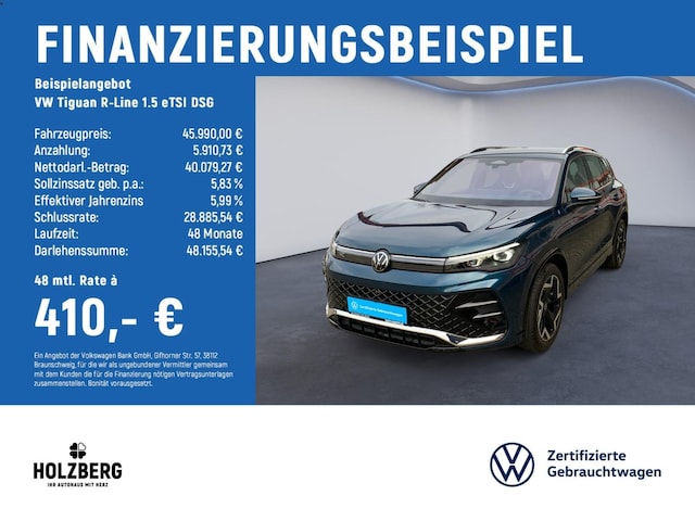 Volkswagen Tiguan 1.5 eTSI DSG R-Line