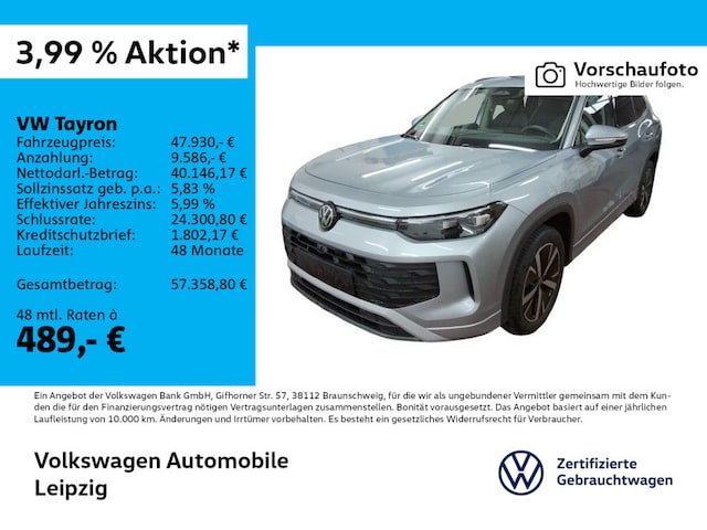 Volkswagen Tayron 2.0 TDI 4Motion DSG Life