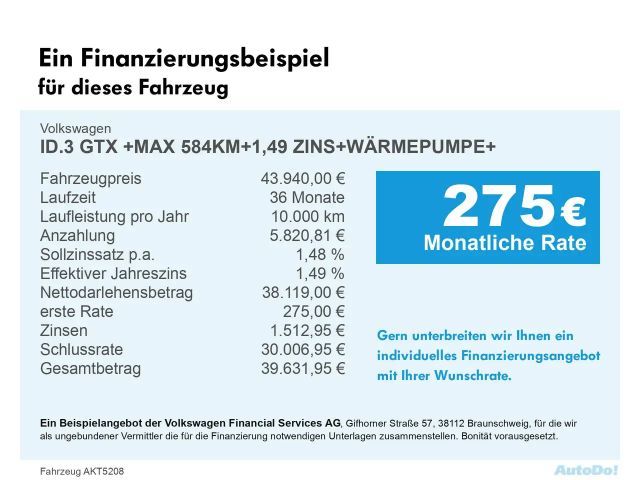 Volkswagen ID.3 GTX Max