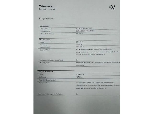 Volkswagen Golf 2.0 TDI Variant