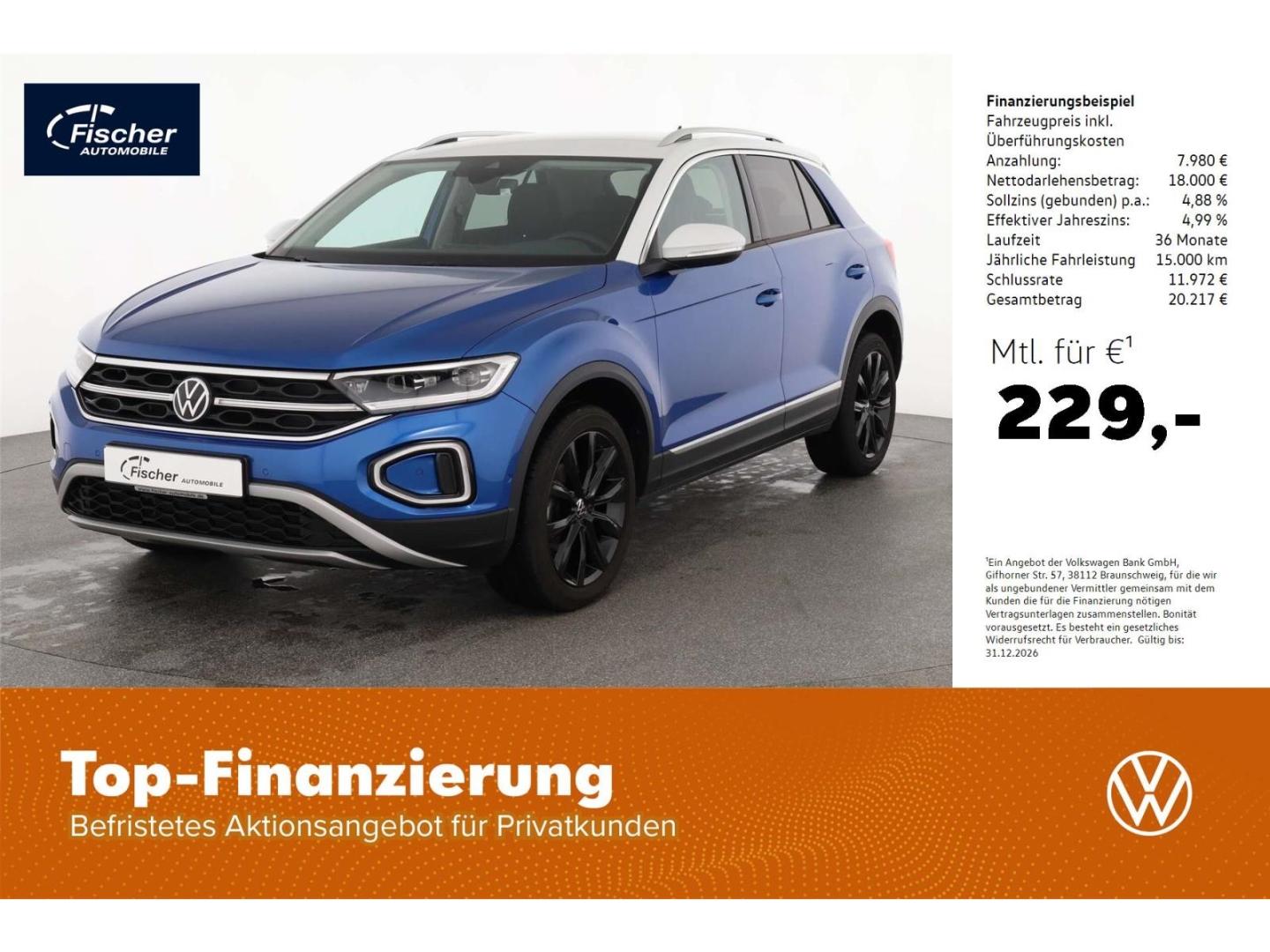Volkswagen T-Roc 1.5 TSI Style
