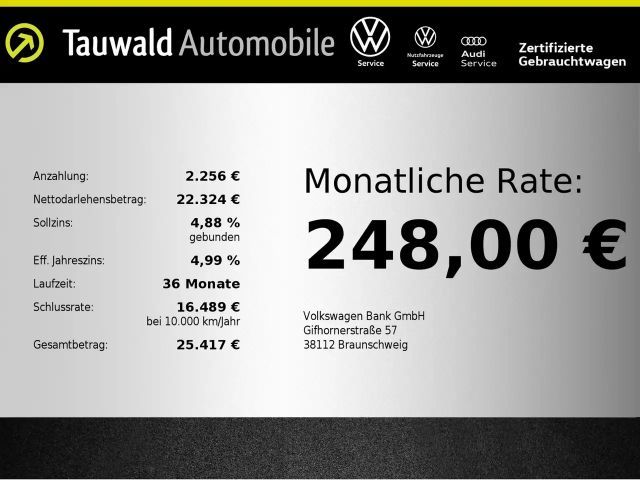 Volkswagen T-Cross 1.0 TSI DSG
