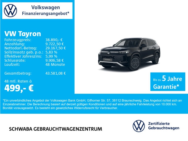 Volkswagen Tayron 2.0 TDI DSG Life