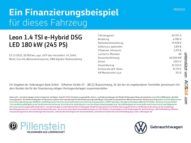 Cupra Leon 1.4 e-Hybrid DSG
