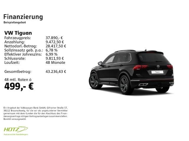 Volkswagen Tiguan 2.0 TSI 4Motion DSG R-Line