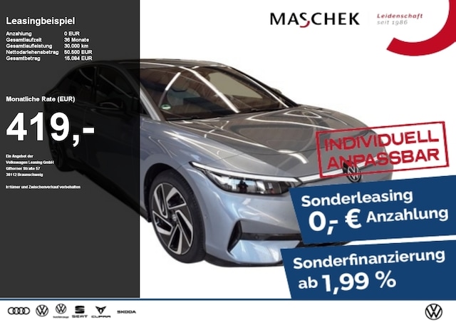 Volkswagen ID.7 Sonderleasing! AHK Anschlussg Wärmep