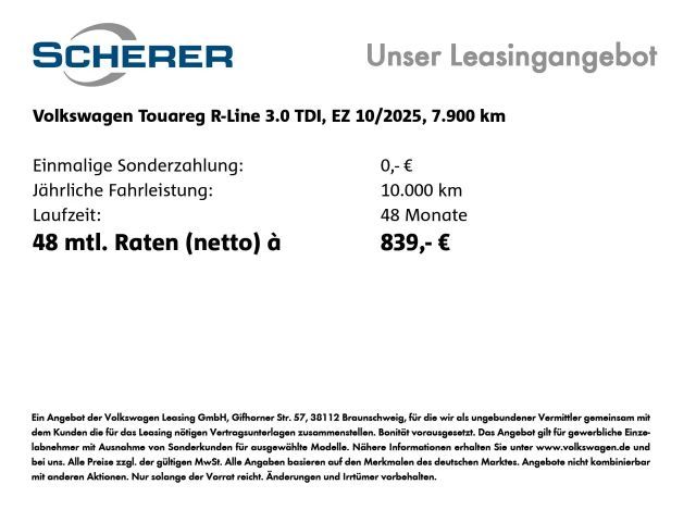 Volkswagen Touareg 3.0 V6 TDI 4Motion R-Line