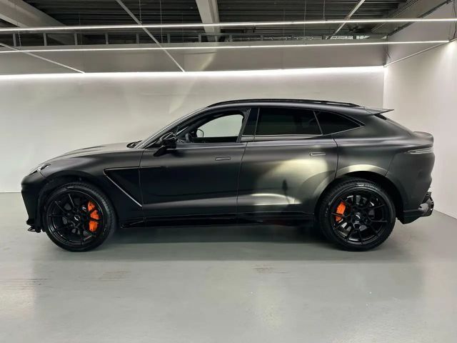 Aston Martin DBX DBX707 / Satin Jet Black / Orange Details /