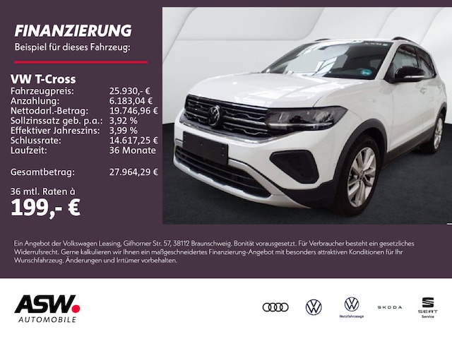 Volkswagen T-Cross 1.0 TSI DSG