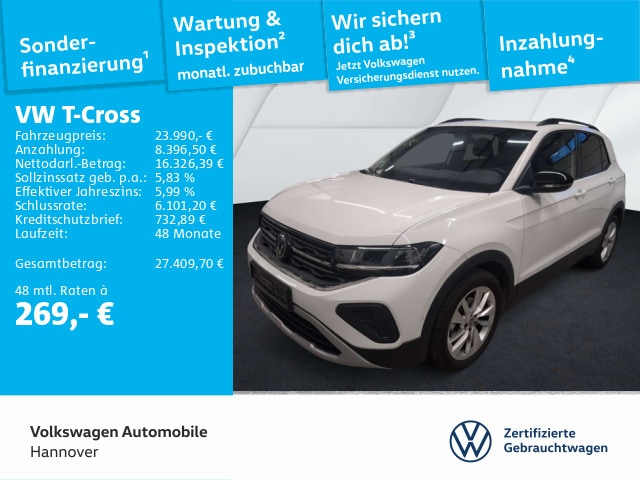 Volkswagen T-Cross 1.0 TSI DSG