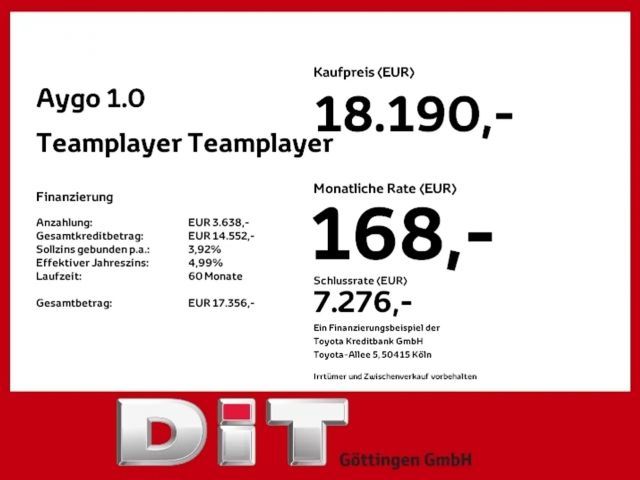 Toyota Aygo 1.0 VVT-i