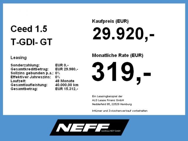 Kia Ceed GDi GT-Line