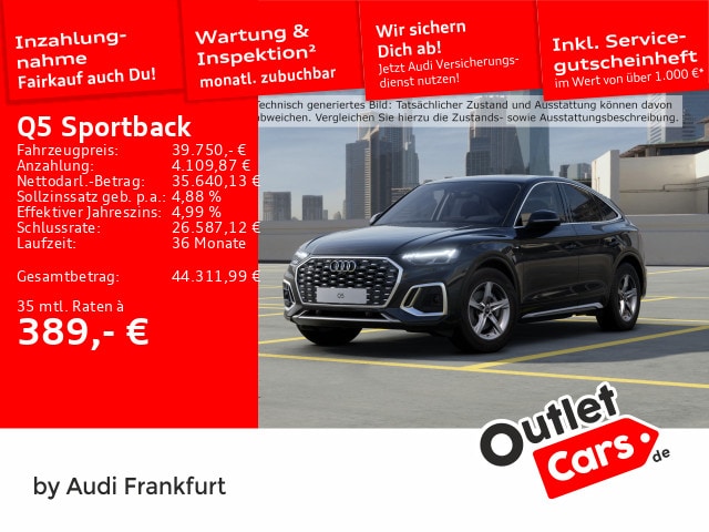 Audi Q5 40 TFSI Quattro S-Tronic Sportback