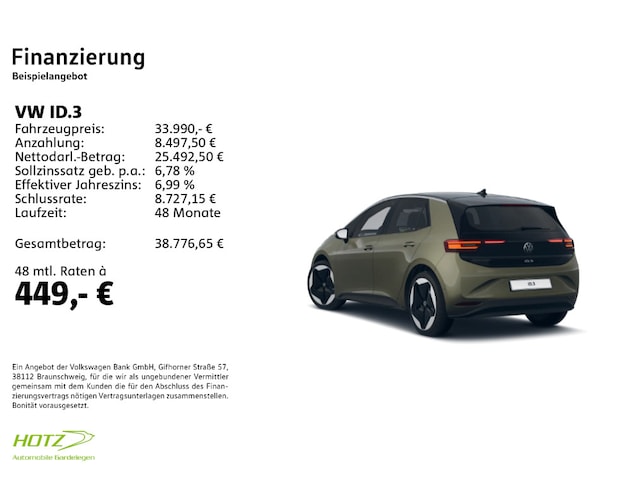 Volkswagen ID.3 Performance Pro