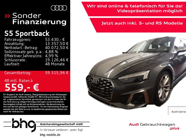 Audi S5 Quattro Sportback