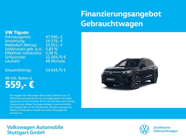 Volkswagen Tiguan 2.0 TDI 4Motion DSG R-Line