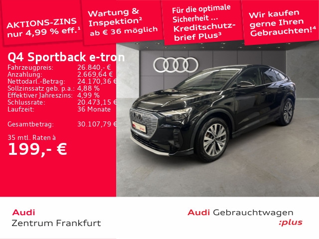 Audi Q4 e-tron 40 Sportback