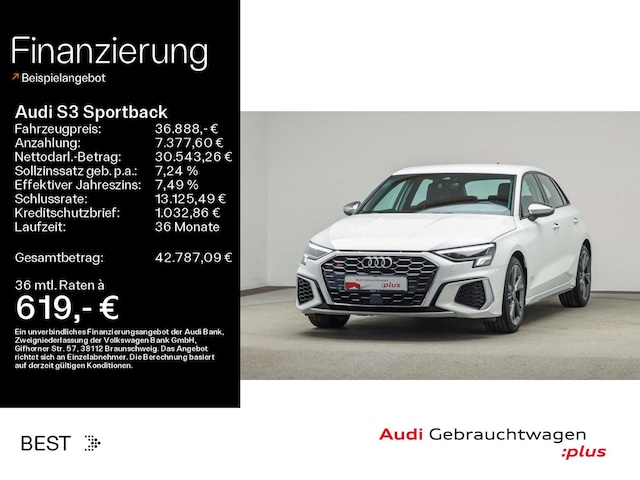 Audi S3 Quattro S-Tronic Sportback