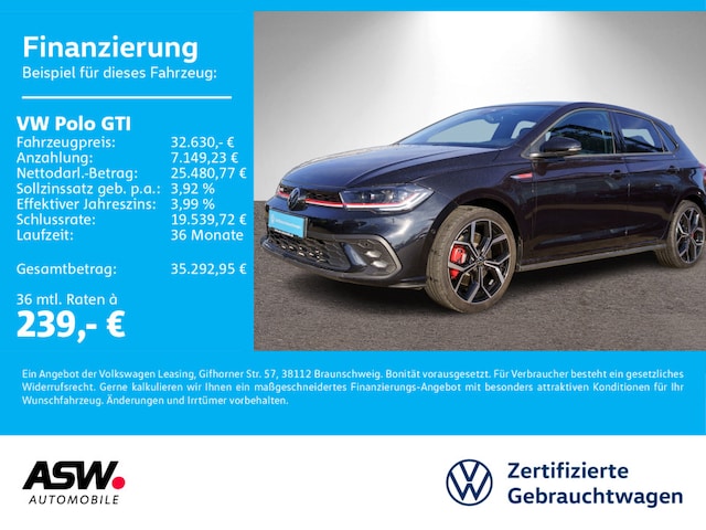 Volkswagen Polo 2.0 TSI DSG GTI