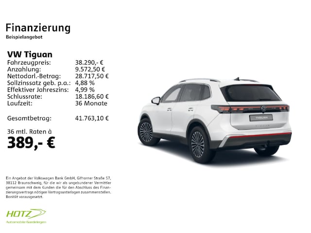 Volkswagen Tiguan 1.5 eTSI Elegance Elegance