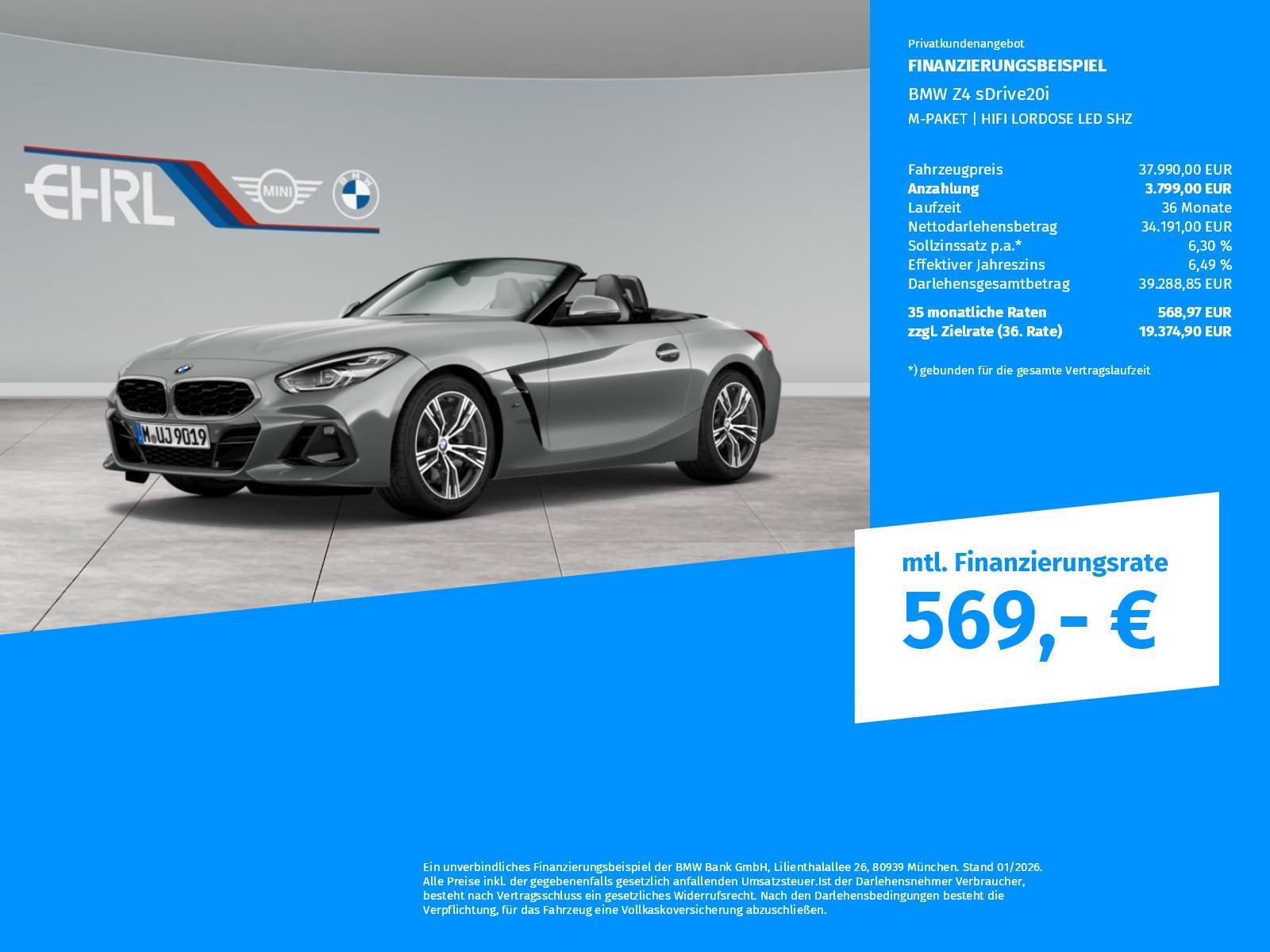 BMW Z4 Roadster sDrive20i