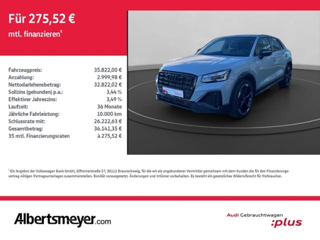 Audi Q2 35 TFSI S-Line S-Tronic