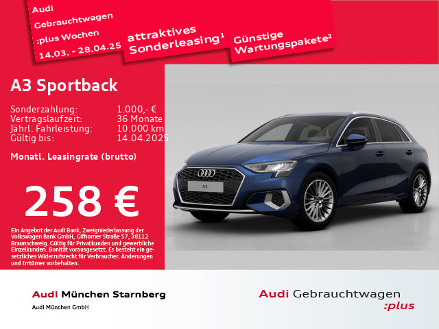 Audi A3 35 TFSI S-Tronic Sportback