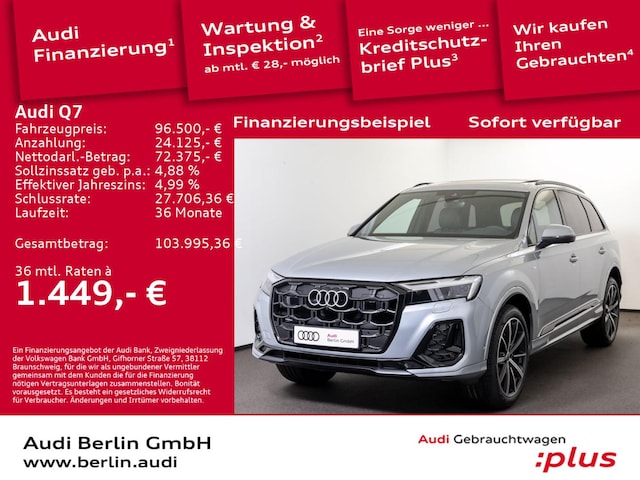 Audi Q7 50 TDI Quattro S-Line