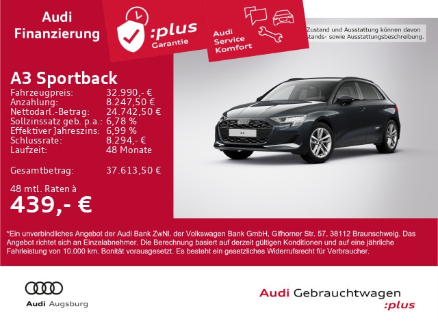 Audi A3 35 TFSI S-Tronic Sportback