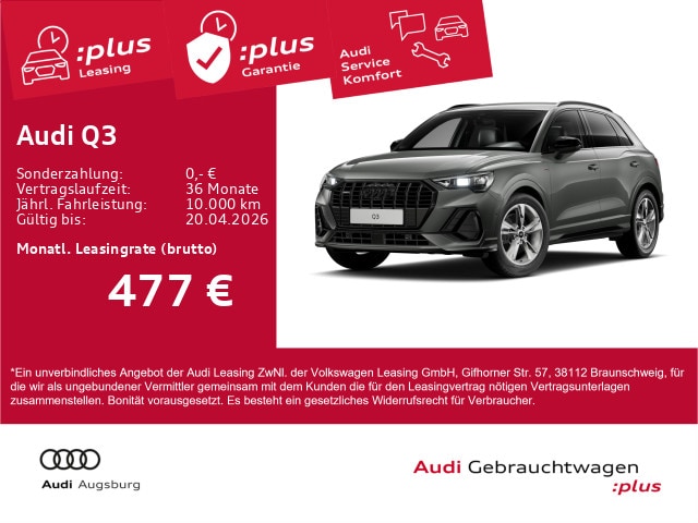 Audi Q3 40 TDI Quattro S-Line S-Tronic
