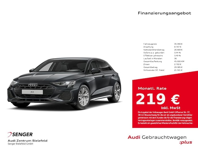 Audi A3 35 TDI S-Line S-Tronic Sportback