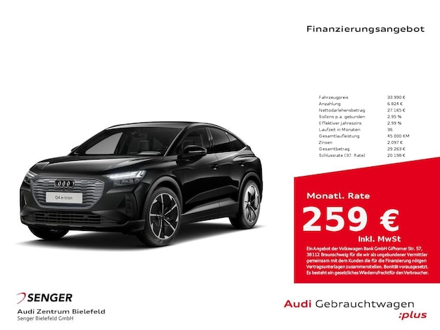 Audi Q4 e-tron 40 Sportback