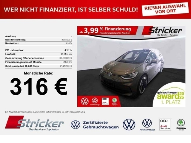 Volkswagen ID.3 150 kW 77 KWh IQ.Drive