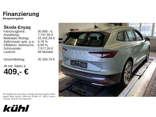 Skoda Enyaq Enyaq iV LED/Kamera/Navi/AHK